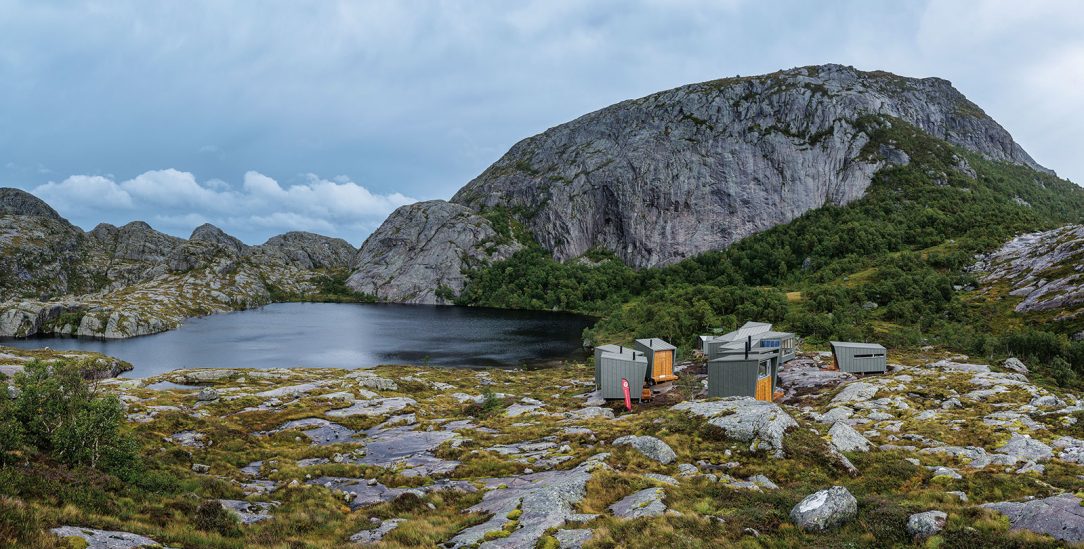 Turistické chaty v norském Soddatjørnu