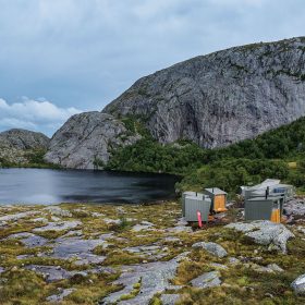 Turistické chaty v norském Soddatjørnu