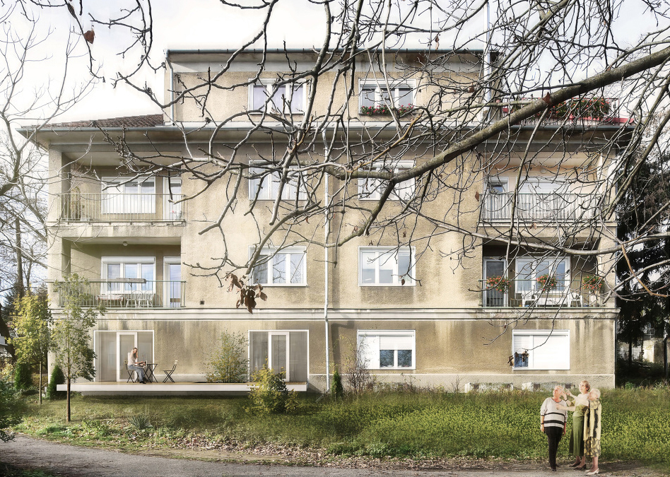 rekonstrukce přízemního bytu Bratislava 7