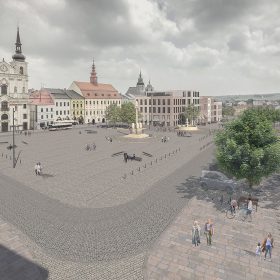 Nová podoba Masarykova náměstí v Jihlavě