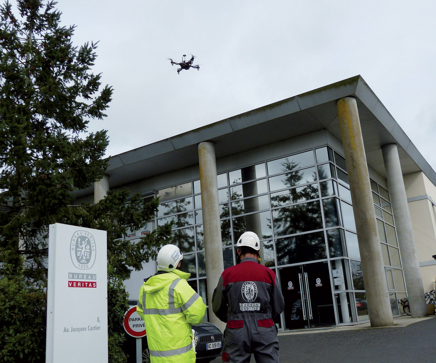 Letecke inspekce dronem