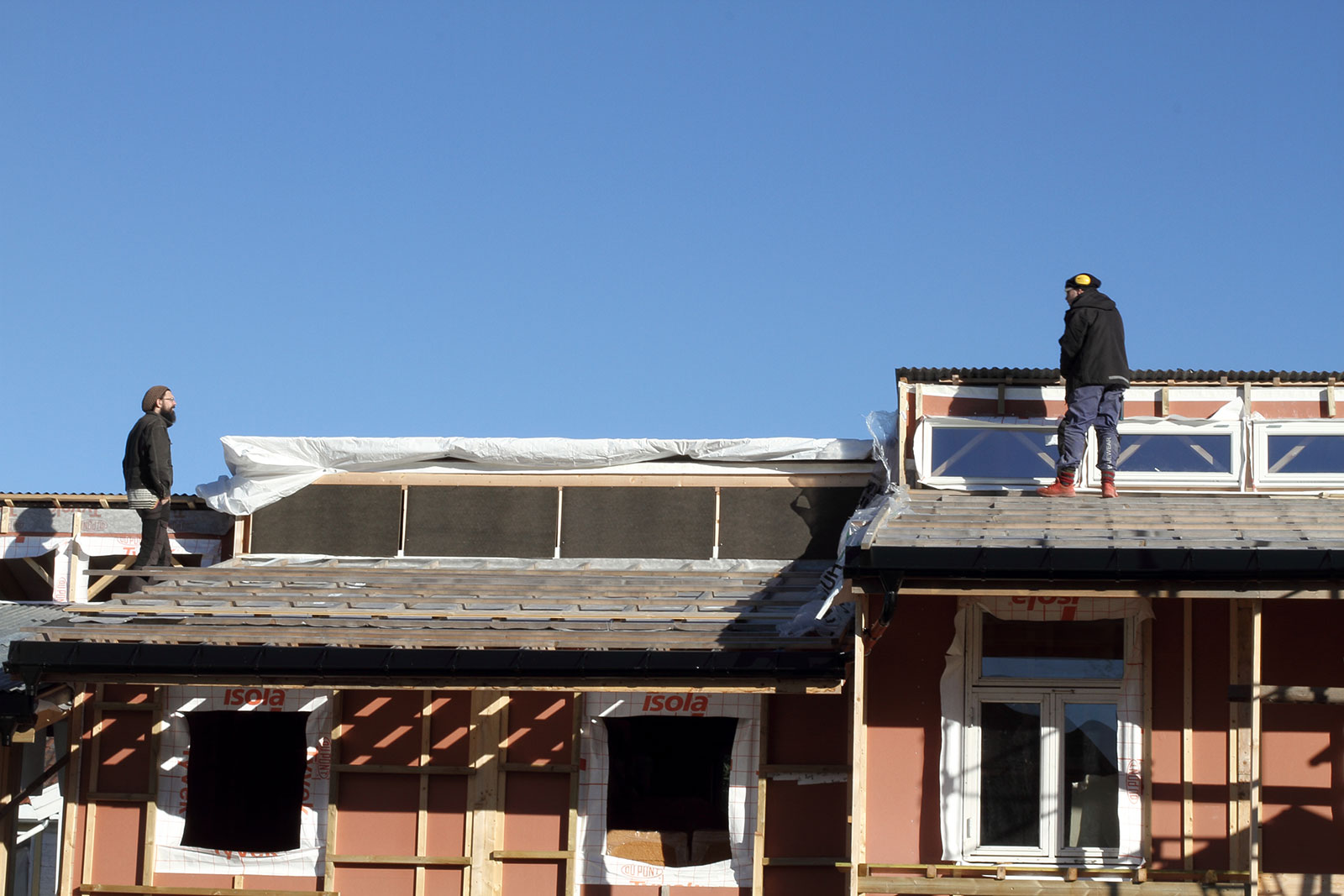 Building the roof 2