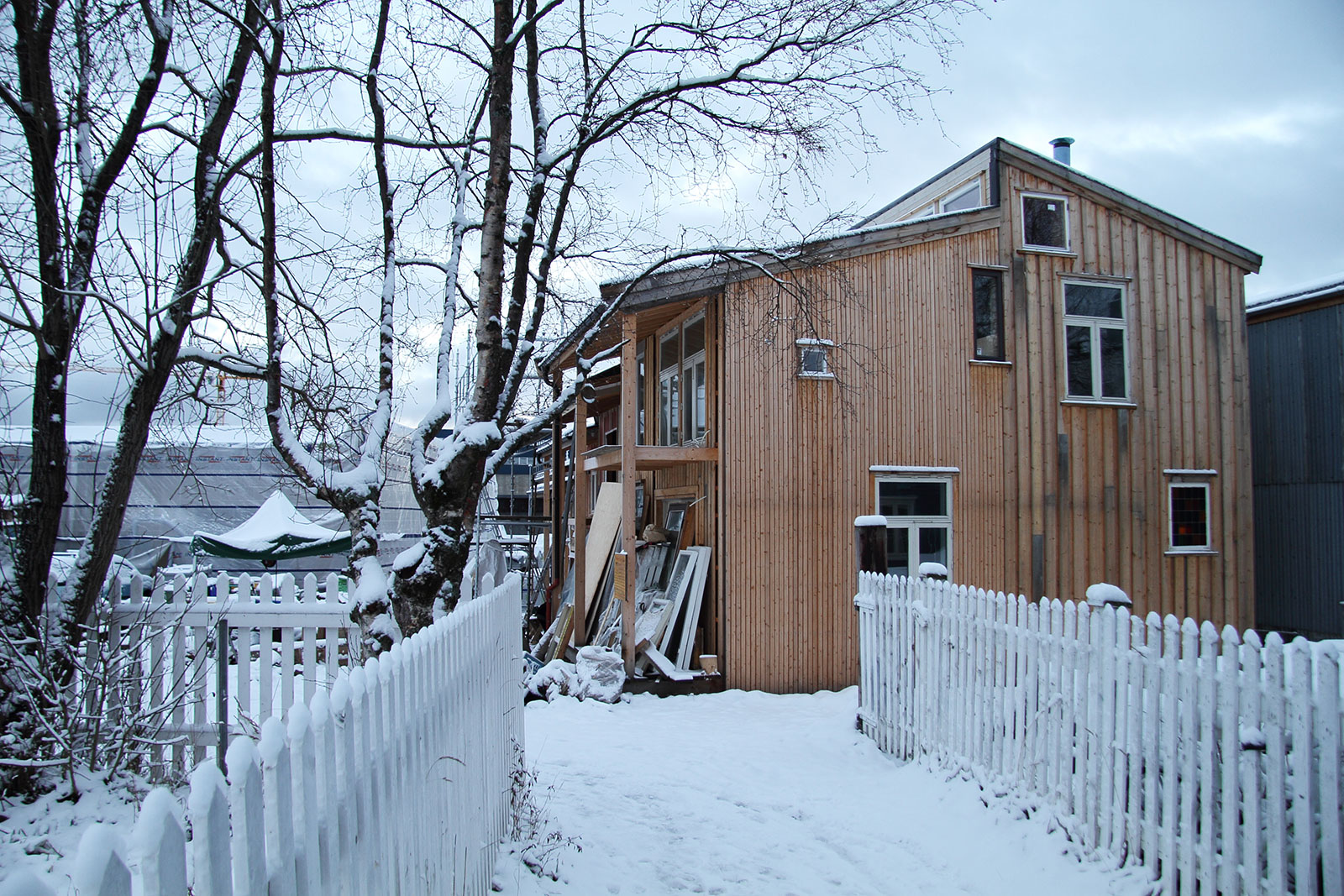 Guro and Johns house in winter