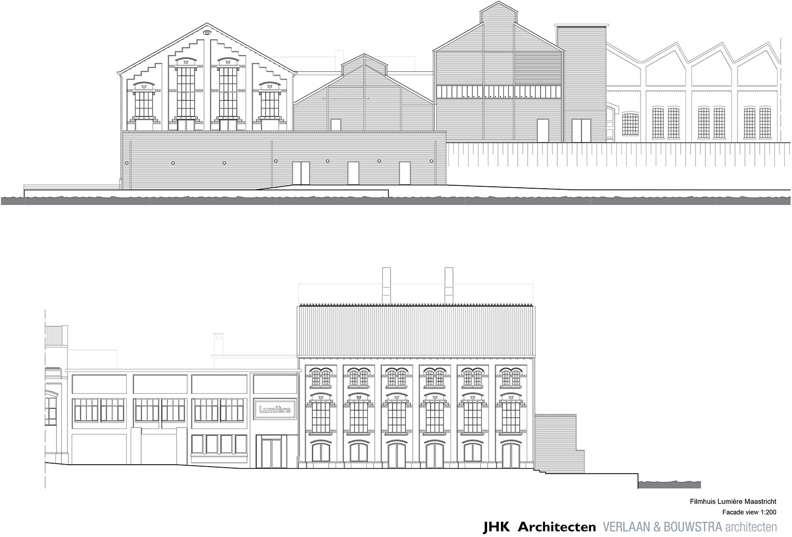 JHKVB Lumiere Cinema Maastricht Elevations