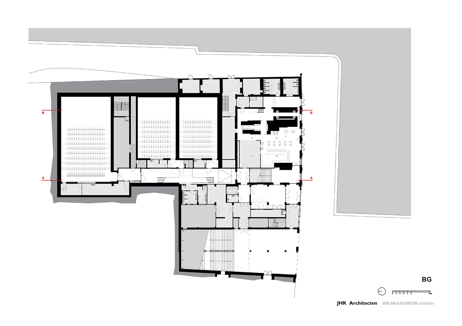JHKVB Lumiere Cinema Maastricht floorplans and sections 3