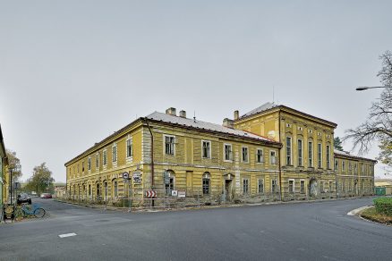 Wieserův dům nejhonosnější civilní budova v Terezíně před právě probíhající rekonstrukcí