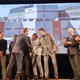 Projekt Nová válcovna získal prestižní ocenění Stavba roku Zlínského kraje v kategorii Průmyslových a zemědělských staveb.