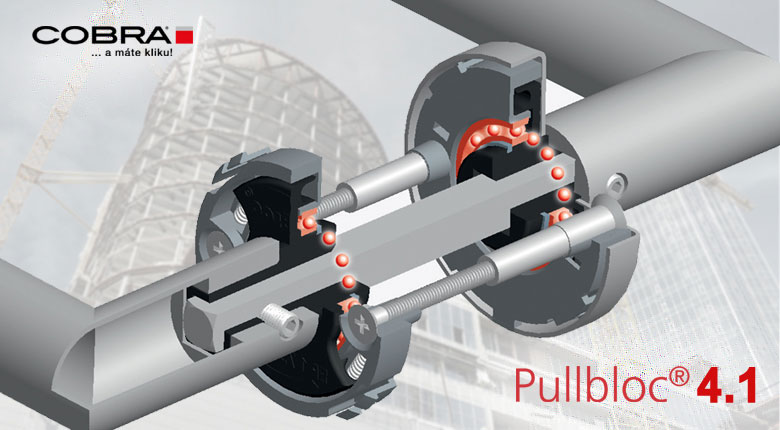 Dveřní kování s ložiskem PullBloc® 4.1