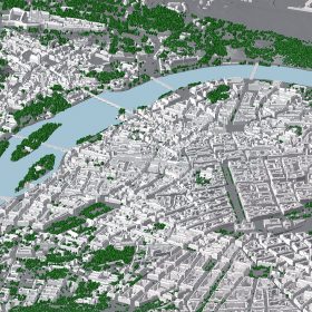 Vďaka IPR Praha disponuje napríklad aj podrobným 3D modelom mesta dokonca vrátane presne zakreslenej zelene.