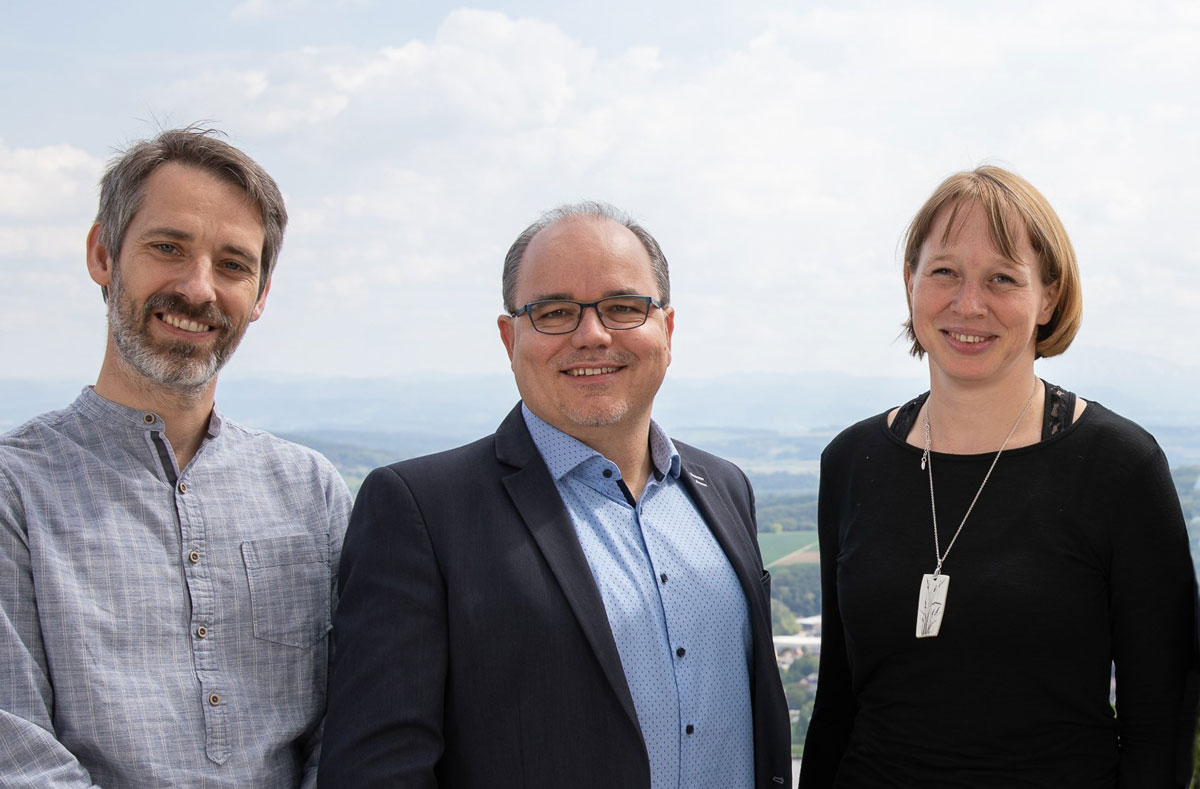 DELTA BIM-tým v projektu BMW (zleva doprava: Architekt a prokurista Adam Cifra, jednatel Erik Štefanovič, architekt Sabrina Schubert)
