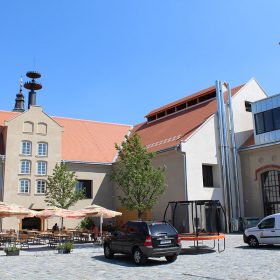 Zrekonstruovaná budova pivovaru