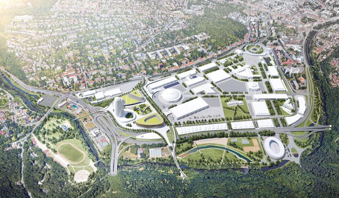Rozvoj brněnského výstaviště Brno