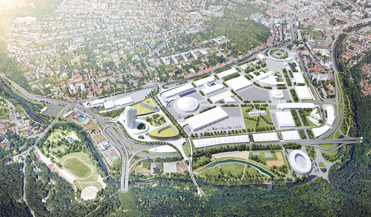 Rozvoj brněnského výstaviště Brno