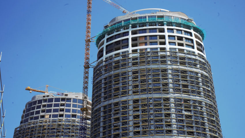 Sky park residence