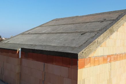 07 Těžká střecha Střešní rovina z panelů HELUZ.