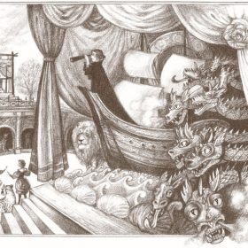 Ilustrace z románu Lvářka 2