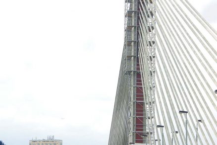 Lanový most – pohledové foto