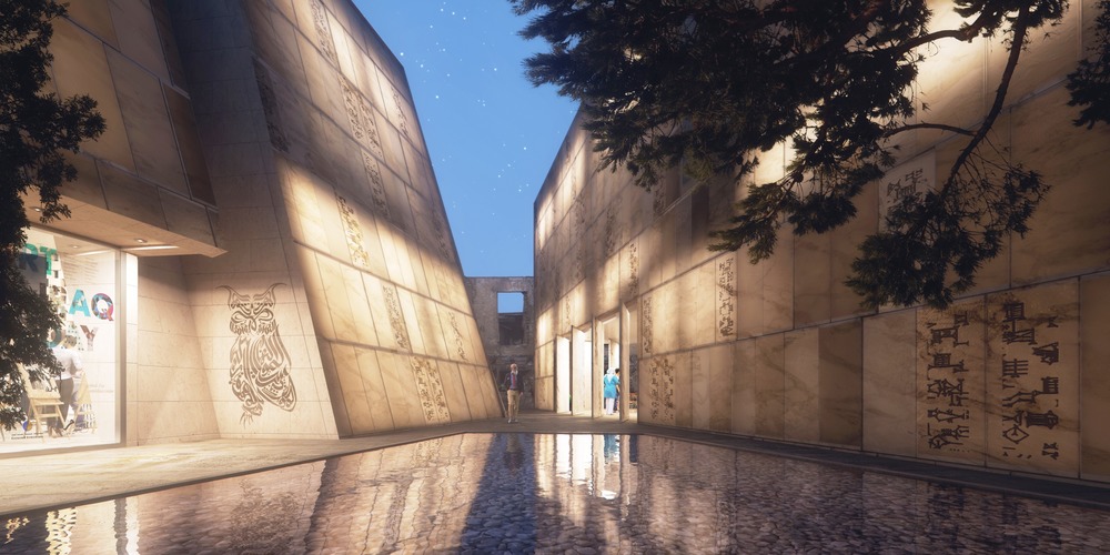 kulturní centrum The Cultural Canyon – Rebuilding Bagdad Design Center