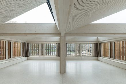 Atelier Waechter Waechter se zaměřuje na elegantní dřevěnou architekturu.