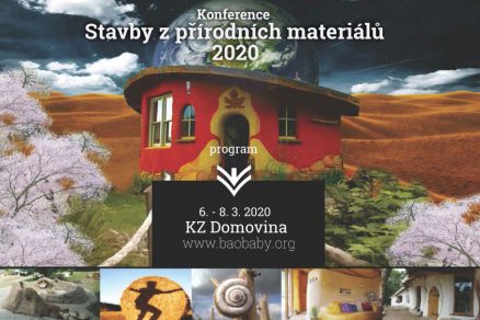 Konference Stavby z přírodních materiálů přinese alternativu a doplnění standardních stavebních technologií.