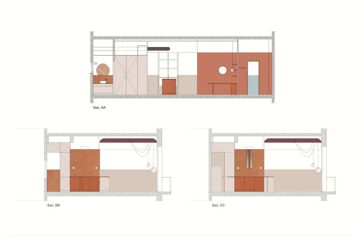 Rekonstrukce bytu Klinker Apartmentz 31