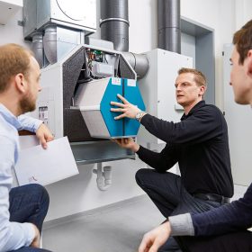 Komfortní větrací jednotka Zehnder ComfoAir Q oceněná cenou za design iF Award