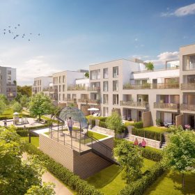 Rezidenční areál Na hvězdárně Třebešín vizualizace 4
