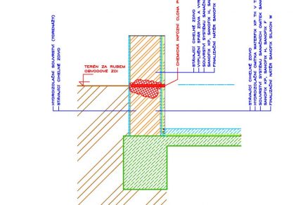 Sanace vlhkého zdiva obvodové stěny