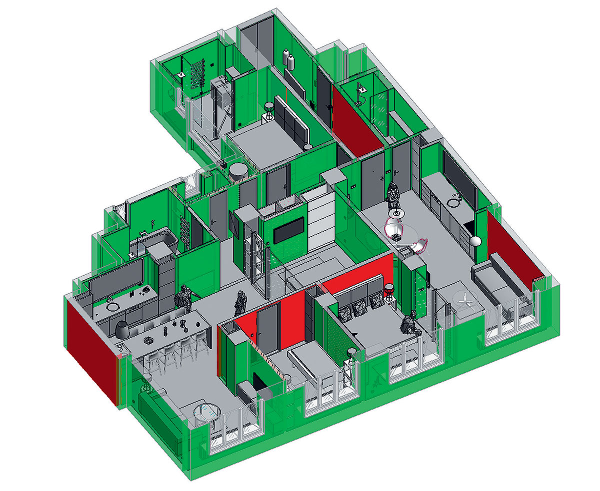 BIM model s cenami umožňuje rychlé označení konstrukcí/objektů s cenou přesahující daný interval. Tím je umožněno rychleji hledat a optimalizovat konstrukce s nestandardní cenou.