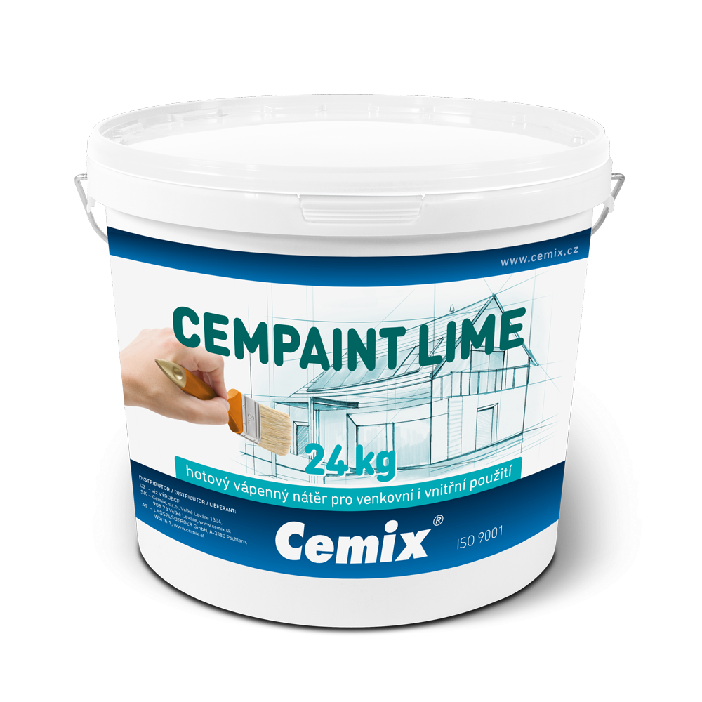 Cemix Cempaint Lime 25 kg kbelík