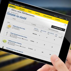 Nástroje v rámci zákaznického portálu myDoka umožňují online správu vašeho staveniště.