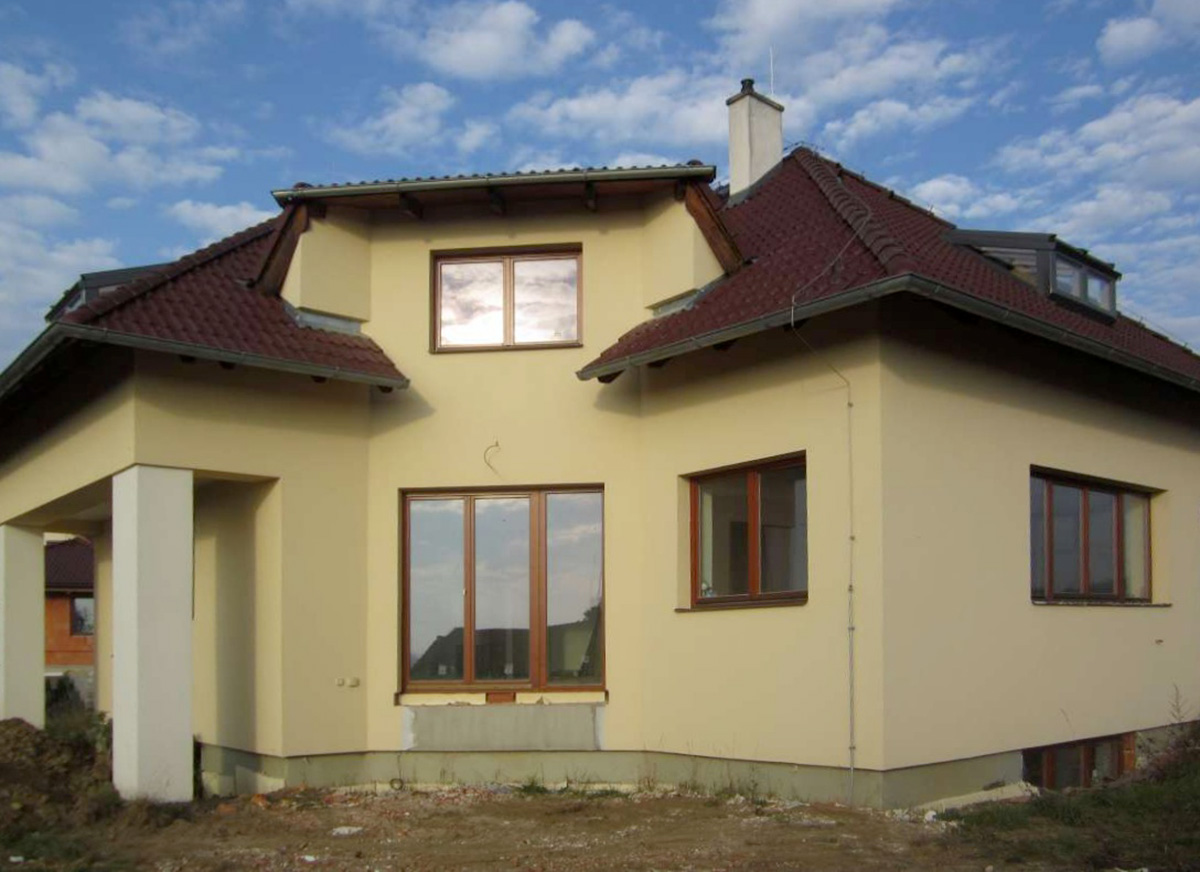 Rekonstrukce domu v Hrusicích