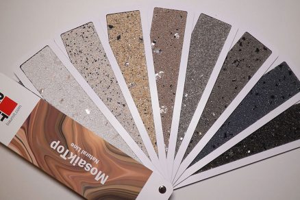 Vzorník dekorativních omítek Baumit MosaikTop Natural Line