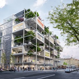 IKEA Westbahnhof Vídeň - Querkraft Architekten