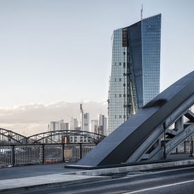 „Evropská centrální banka“ Frankfurt nad Mohanem