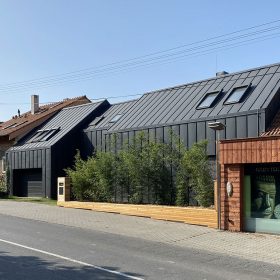 Lindab - realizace RD Hovorčovice