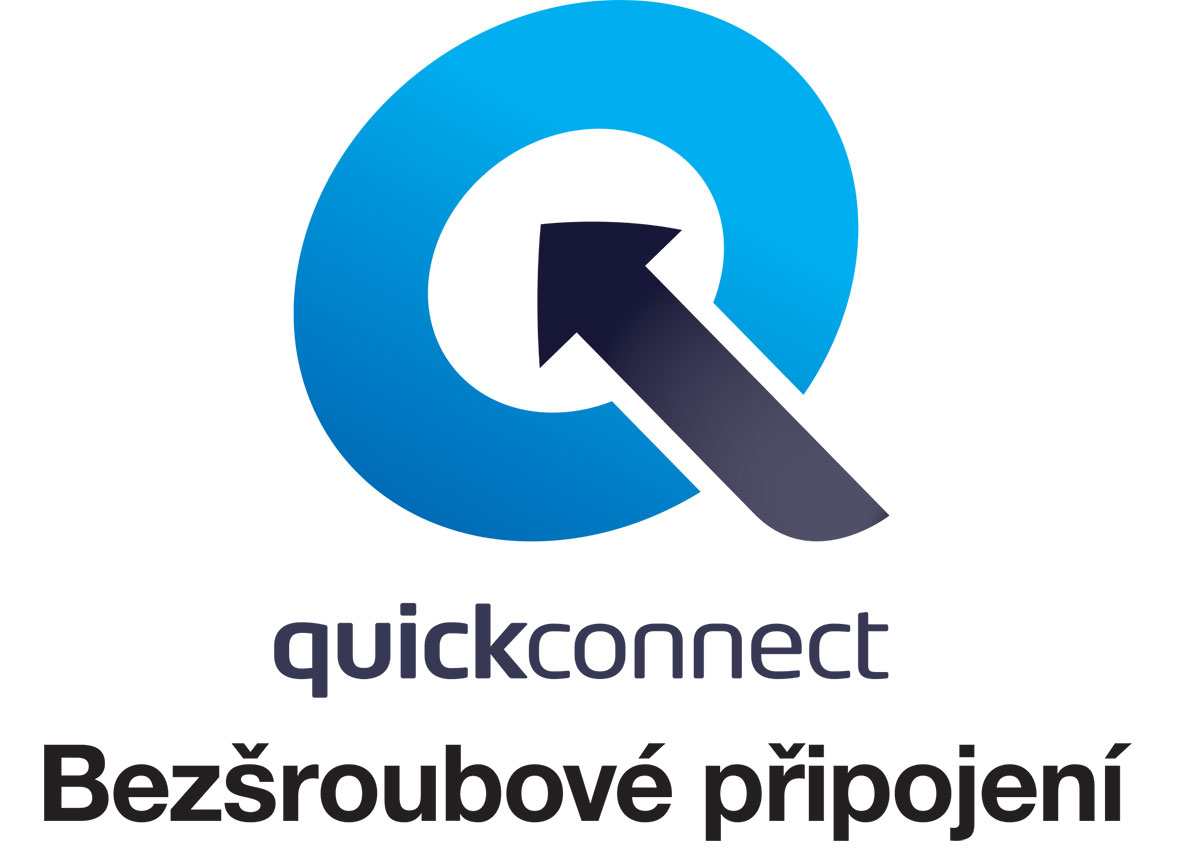 Značka quickconnect bezšroubové připojení