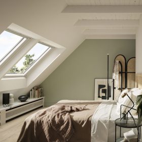 VELUX GLU horní ovládaní nový Standard Plus
