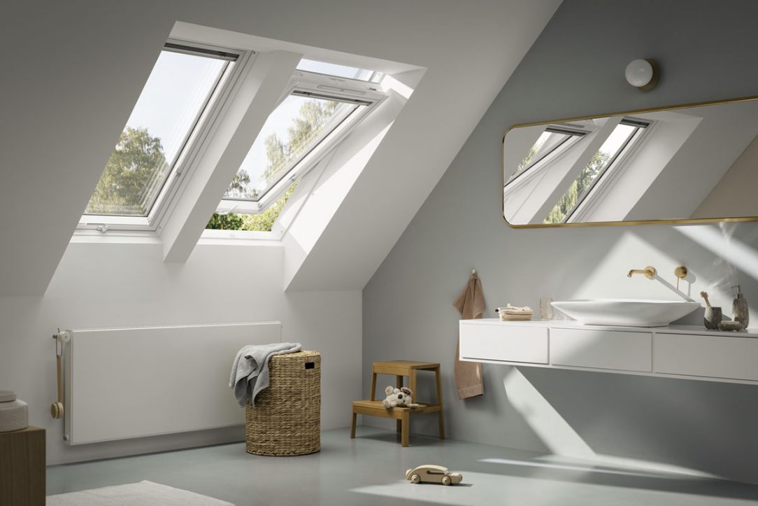 VELUX GLU spodní ovládaní nový Standard Plus