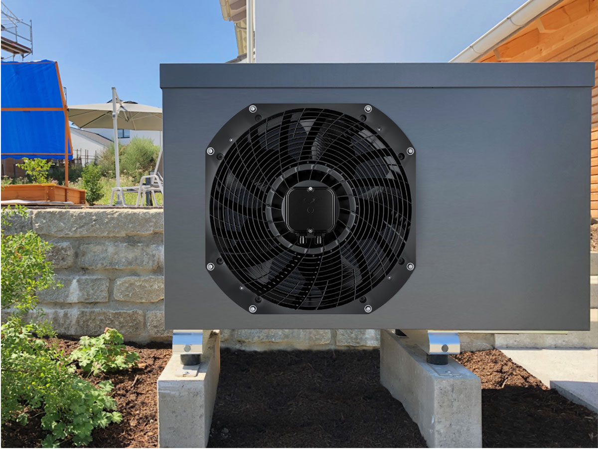 Obr. 1: Nové axiální ventilátory jsou vhodné také při větší tlakové zátěži a mají velkou výhodu díky vyšším rychlostem proudění vzduchu. 