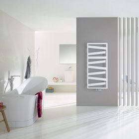 Jedinečné designové radiátory Zehnder Vaši koupelnu nejen příjemně vyhřejí, ale vytvoří ji krásnější. Není se co divit, vždyť na jejich návrhu se podílela řada známých designérů, jako například věhlasné duo King & Miranda, tvůrci bestselleru Zehnder Kazeane.