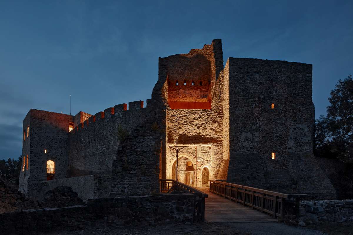 Rekonstrukce paláce hradu Helfštýna