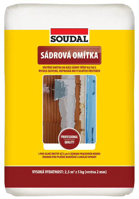 Soudal Sádrová omítka