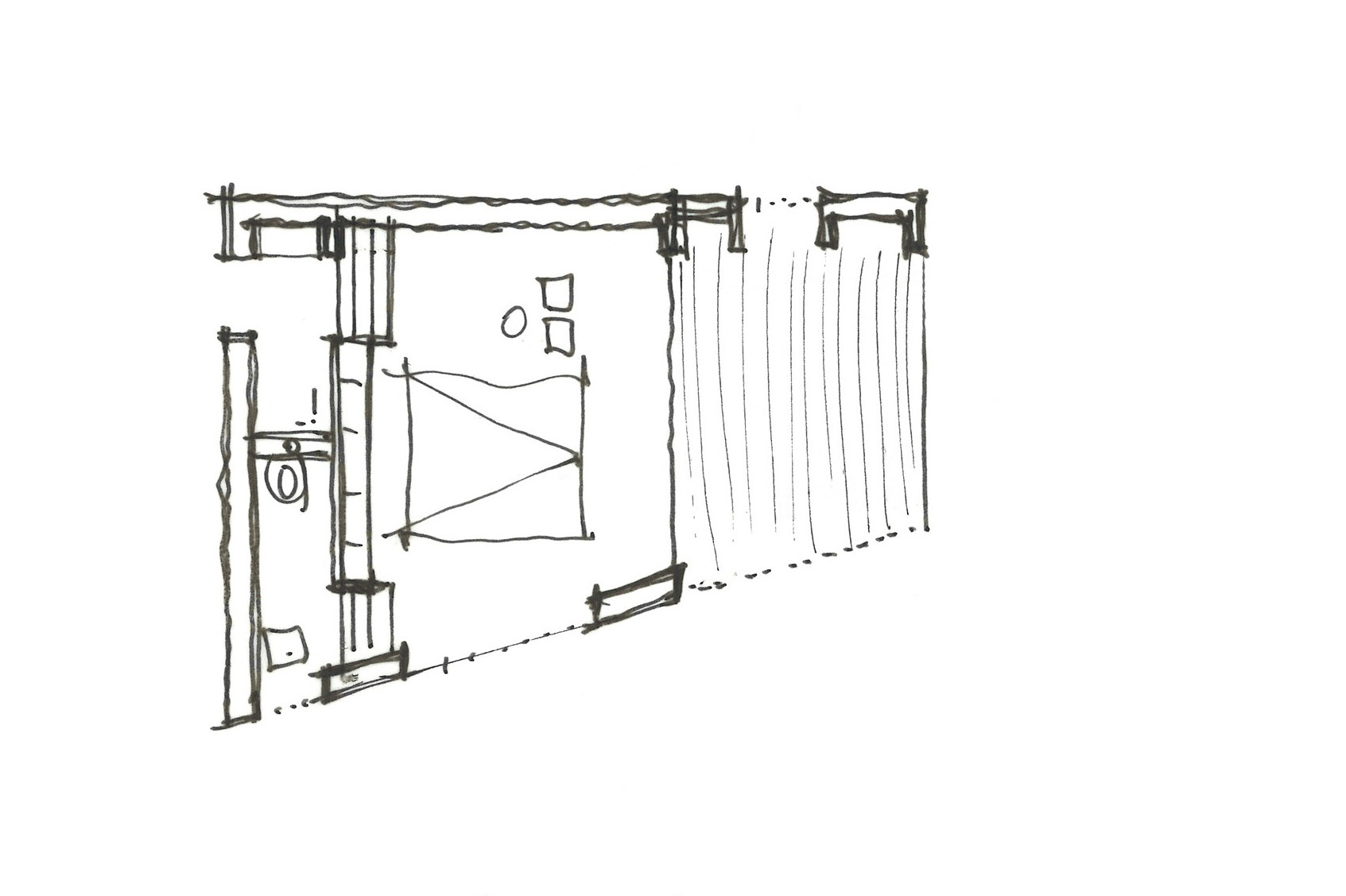 Breitenbach sketch GrassCabin Reiulf Ramstad Arkitekter