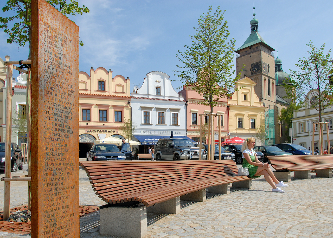 Havlíčkovo náměstí v Havlíčkově Brodě