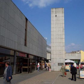 Praha Nádraží Holešovice jižní vestibul