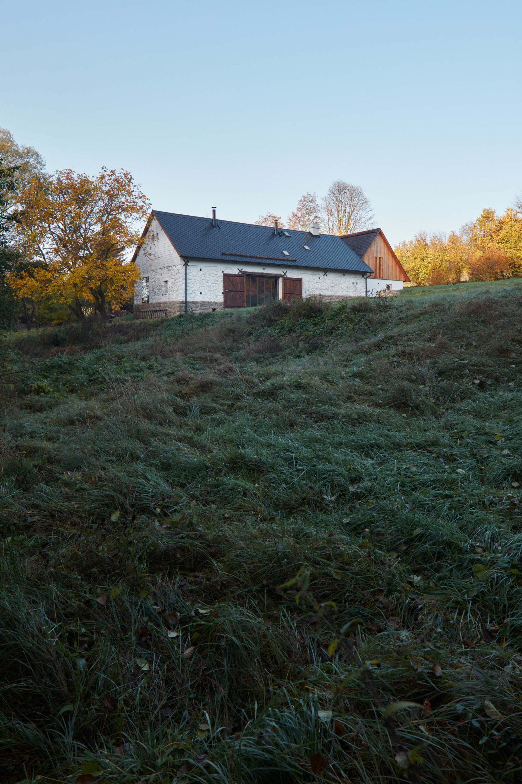 two houses deers and trees lenka mikova boysplaynice 02