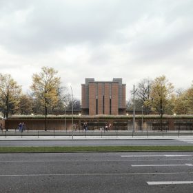 Hlavní vstup Ústředního hřbitova v Brně