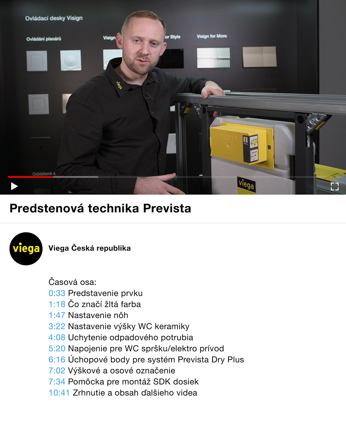 VIEGA GUIDE ukazka videa