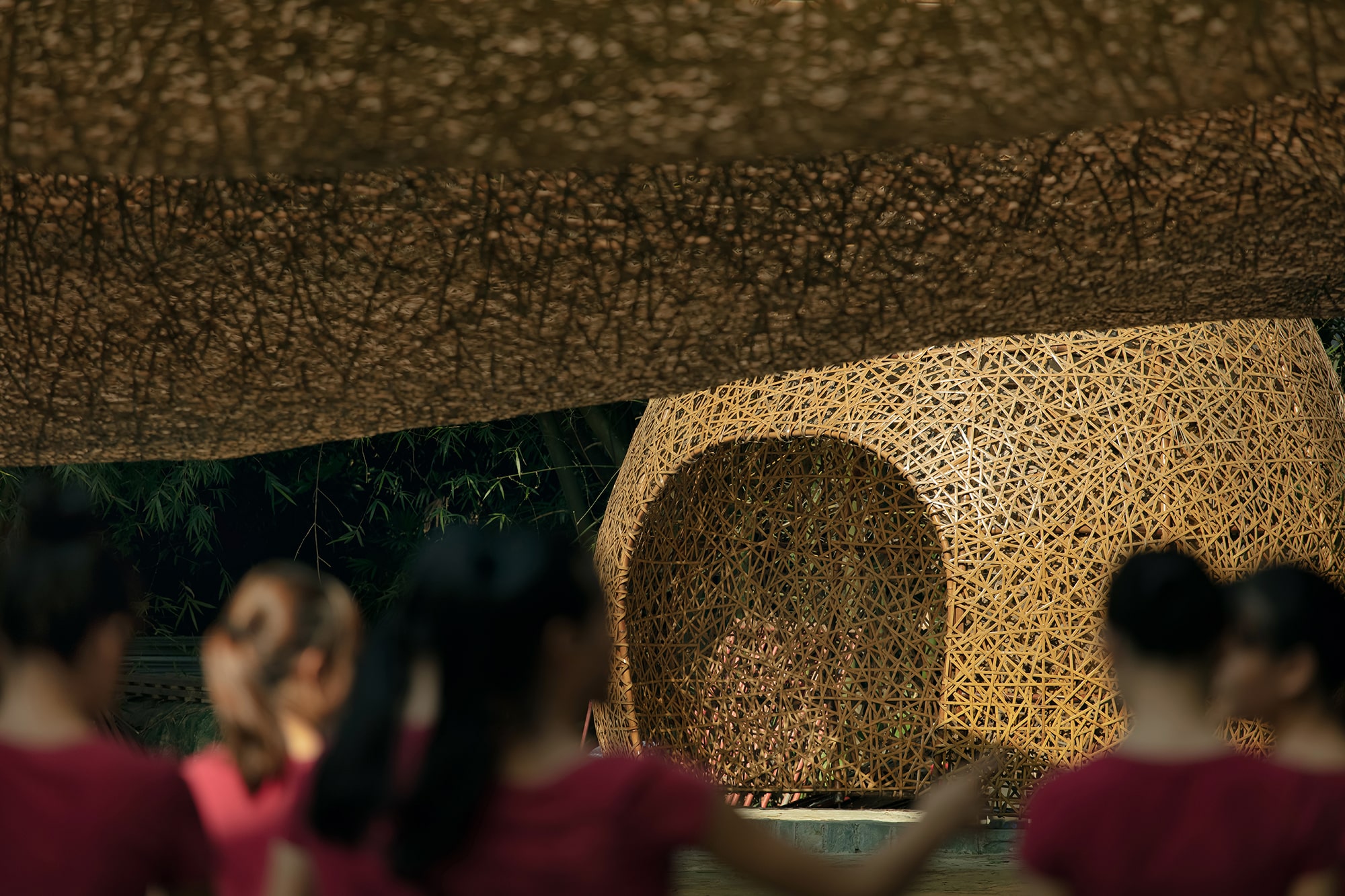 Bamboo, Bamboo, Canopy and Pavilions